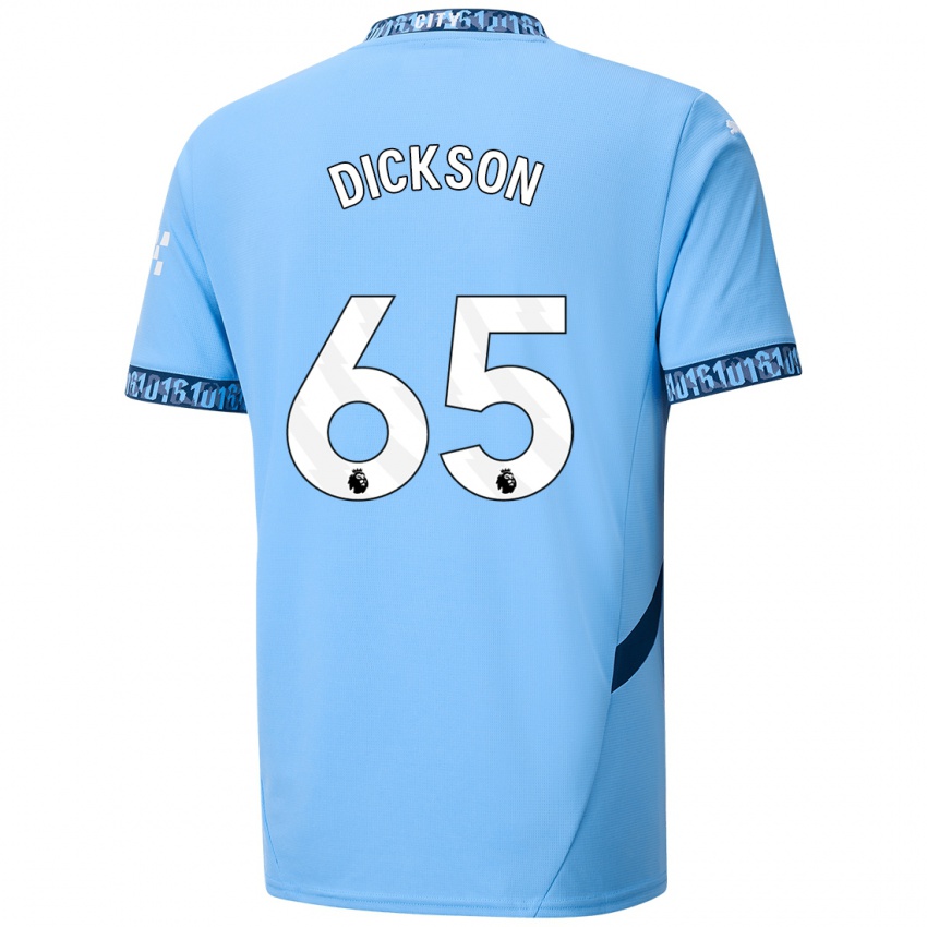 Niño Camiseta Will Dickson #65 Azul Marino 1ª Equipación 2024/25 La Camisa México