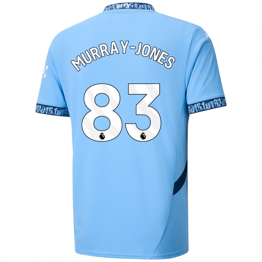 Niño Camiseta George Murray-Jones #83 Azul Marino 1ª Equipación 2024/25 La Camisa México