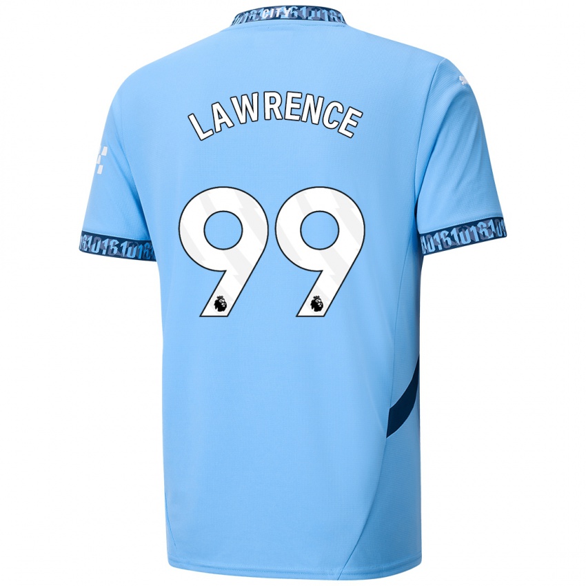 Niño Camiseta Emilio Lawrence #99 Azul Marino 1ª Equipación 2024/25 La Camisa México