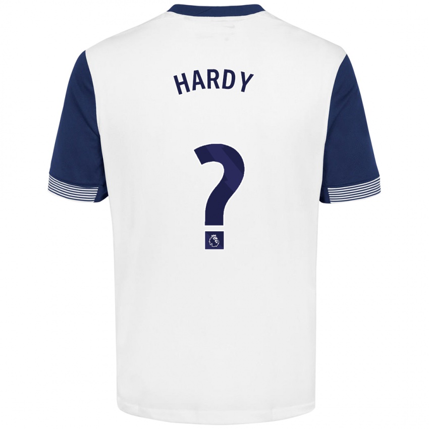 Niño Camiseta Malachi Hardy #0 Blanco Azul 1ª Equipación 2024/25 La Camisa México