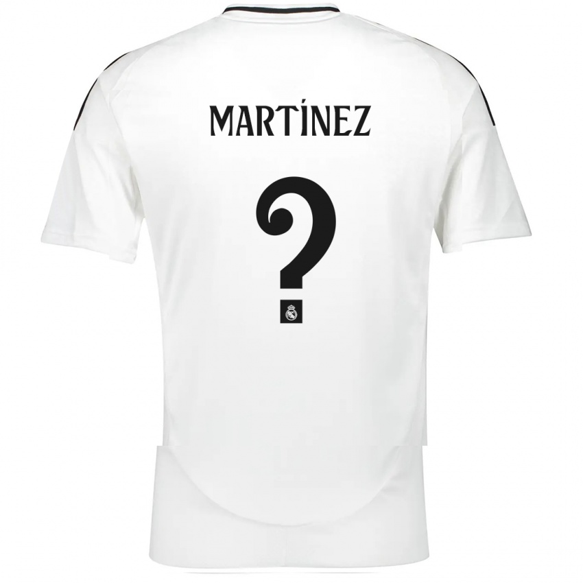 Niño Camiseta Antonio Martínez #0 Blanco 1ª Equipación 2024/25 La Camisa México