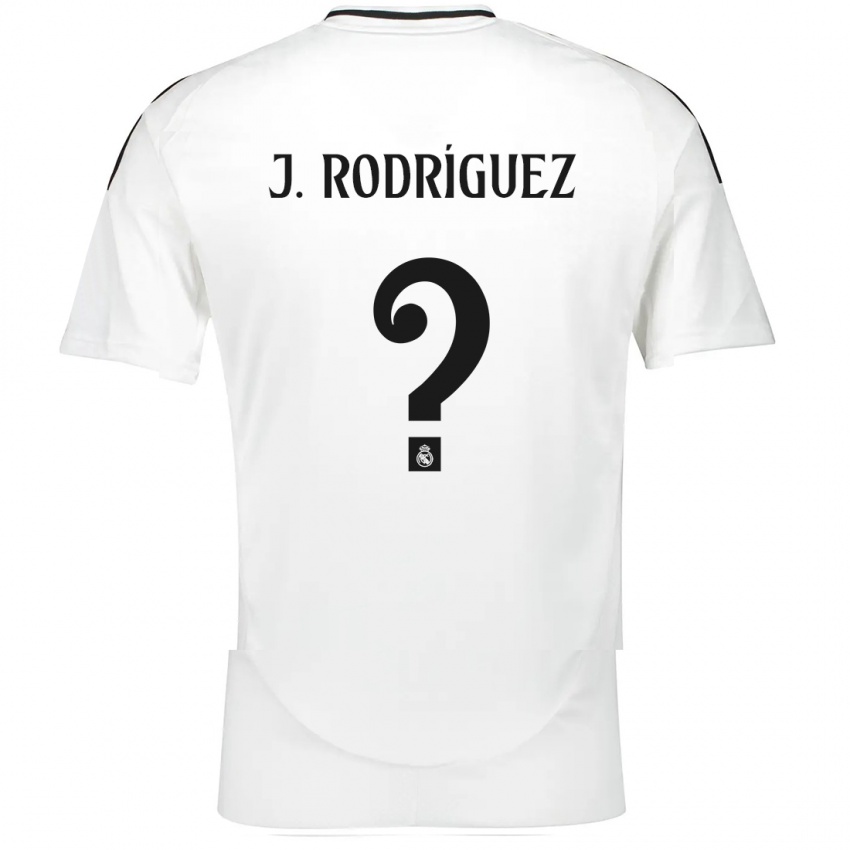 Niño Camiseta Juan Rodríguez #0 Blanco 1ª Equipación 2024/25 La Camisa México