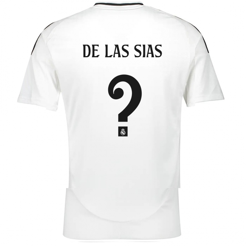 Niño Camiseta Marcos De Las Sias #0 Blanco 1ª Equipación 2024/25 La Camisa México