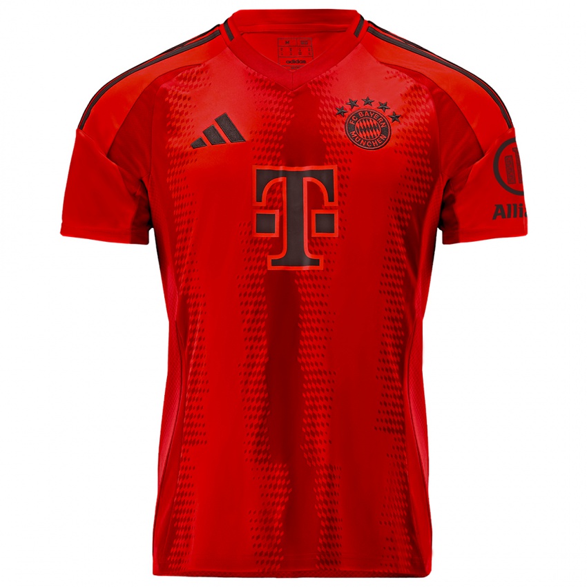 Niño Camiseta Maximilian Wagner #0 Rojo 1ª Equipación 2024/25 La Camisa México