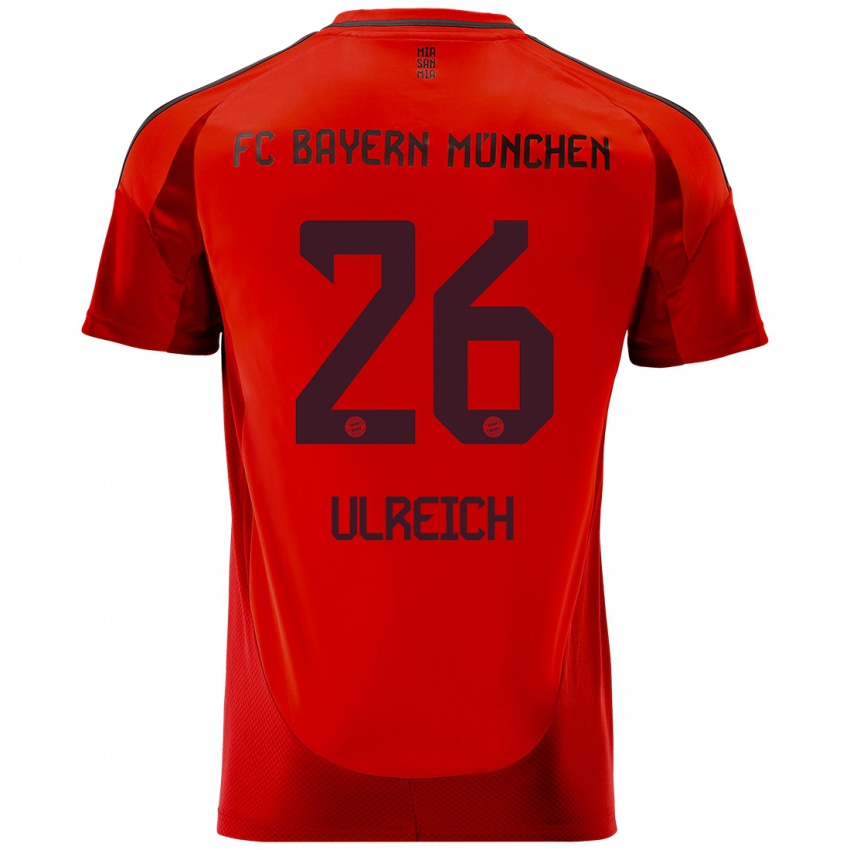 Niño Camiseta Sven Ulreich #26 Rojo 1ª Equipación 2024/25 La Camisa México