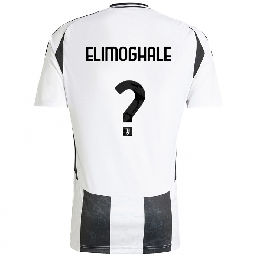 Niño Camiseta Destiny Elimoghale #0 Blanco Negro 1ª Equipación 2024/25 La Camisa México