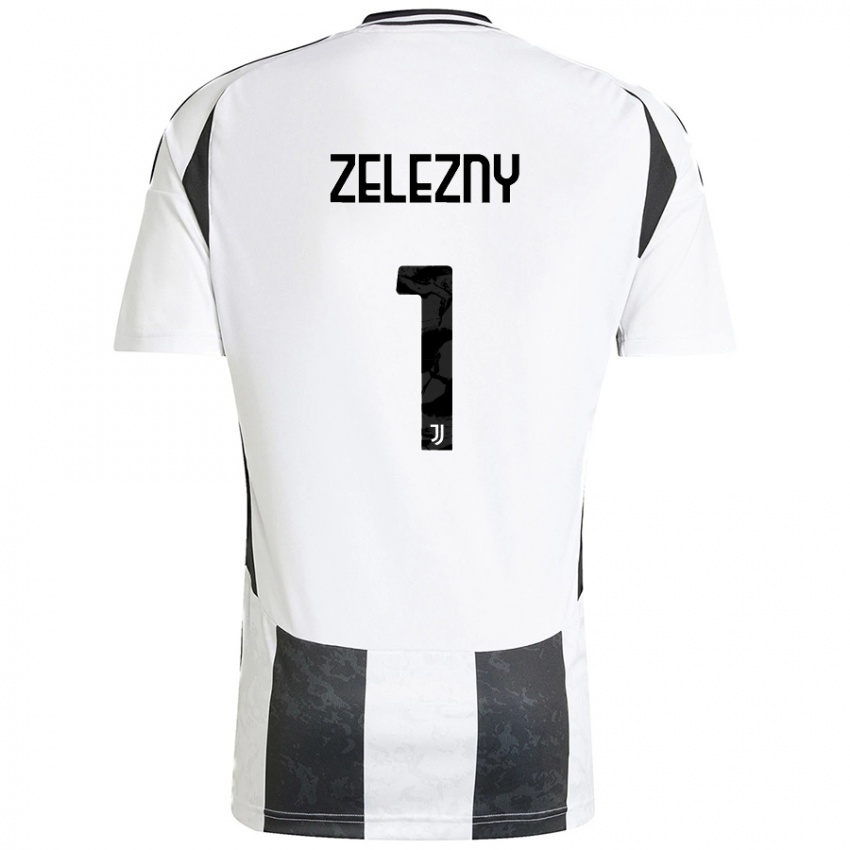 Niño Camiseta Radoslaw Zelezny #1 Blanco Negro 1ª Equipación 2024/25 La Camisa México