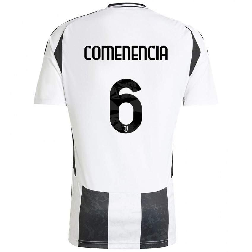 Niño Camiseta Livano Comenencia #6 Blanco Negro 1ª Equipación 2024/25 La Camisa México