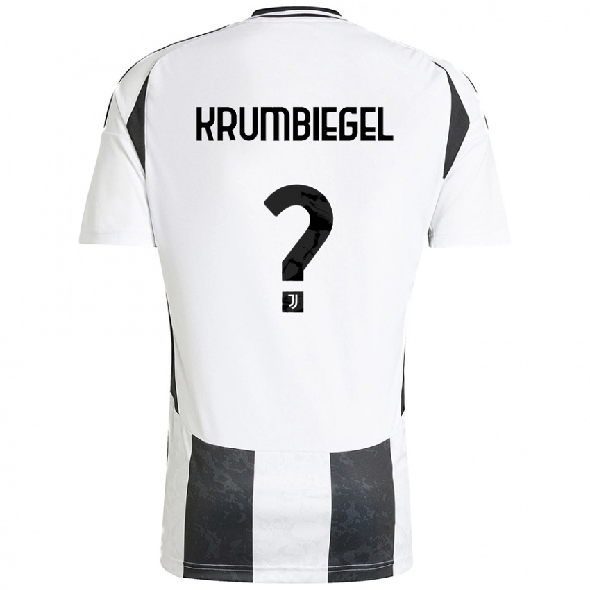 Niño Camiseta Paulina Krumbiegel #0 Blanco Negro 1ª Equipación 2024/25 La Camisa México