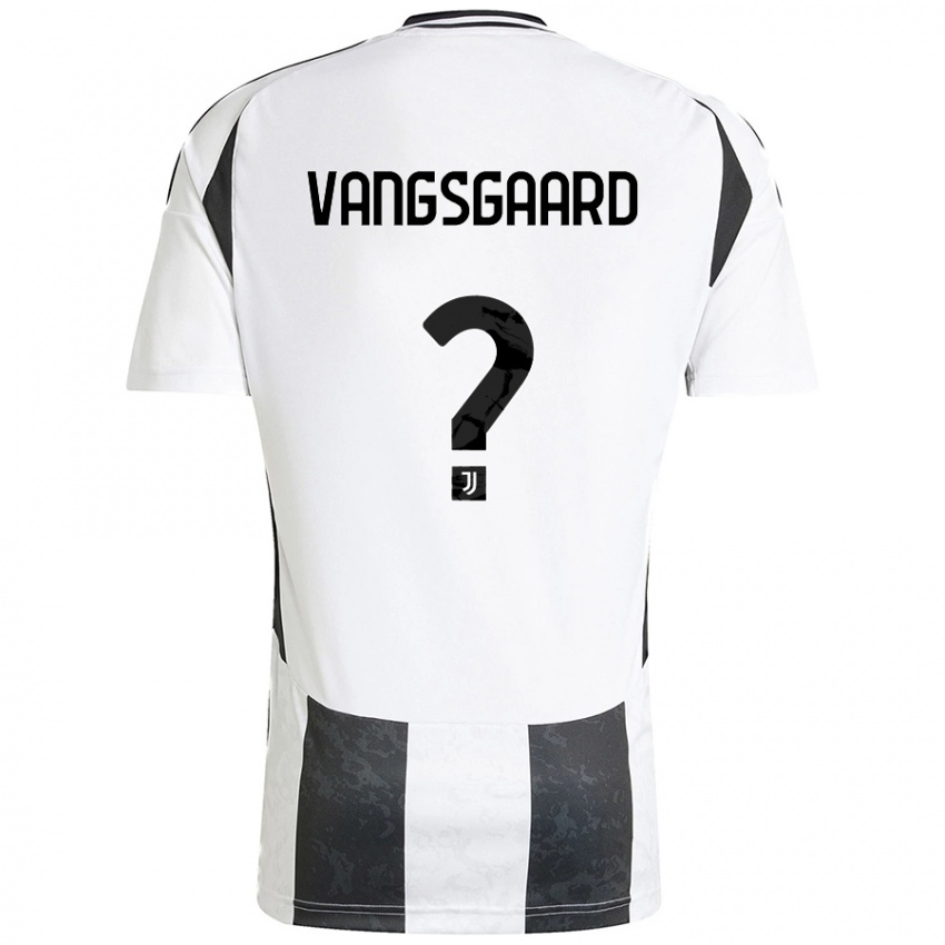 Niño Camiseta Amalie Vangsgaard #0 Blanco Negro 1ª Equipación 2024/25 La Camisa México