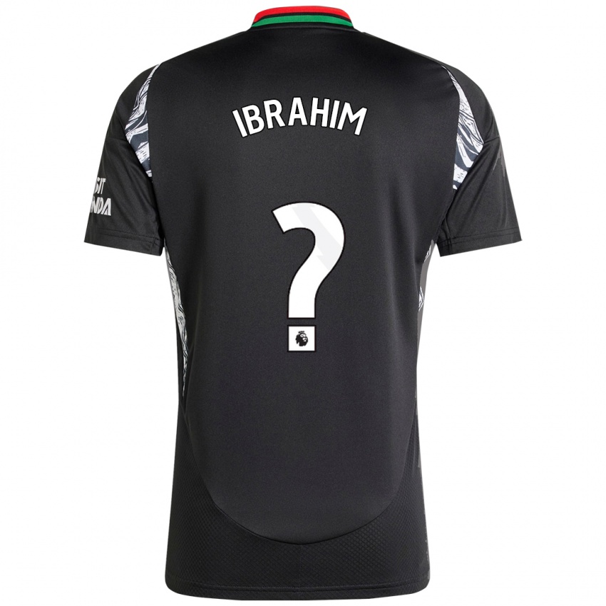 Niño Camiseta Bradley Ibrahim #0 Negro 2ª Equipación 2024/25 La Camisa México