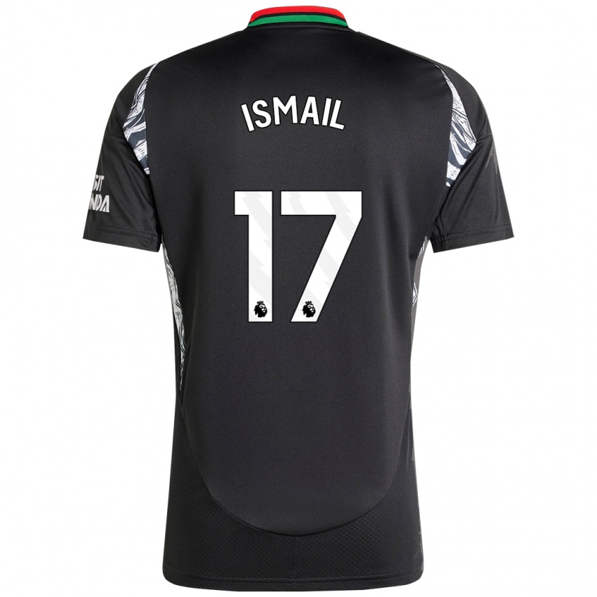 Niño Camiseta Cam'ron Ismail #17 Negro 2ª Equipación 2024/25 La Camisa México