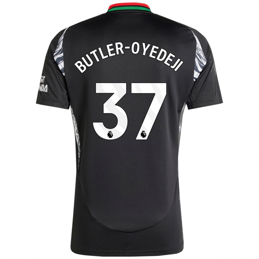 Niño Camiseta Nathan Butler-Oyedeji #37 Negro 2ª Equipación 2024/25 La Camisa México