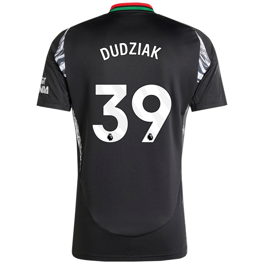 Niño Camiseta Harrison Dudziak #39 Negro 2ª Equipación 2024/25 La Camisa México