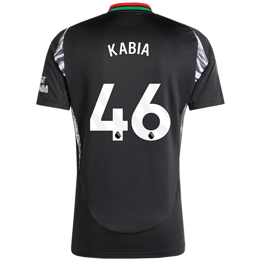 Niño Camiseta Ismeal Kabia #46 Negro 2ª Equipación 2024/25 La Camisa México