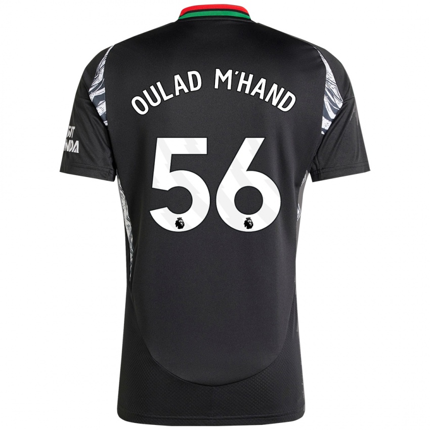 Niño Camiseta Salah-Eddine Oulad M'hand #56 Negro 2ª Equipación 2024/25 La Camisa México