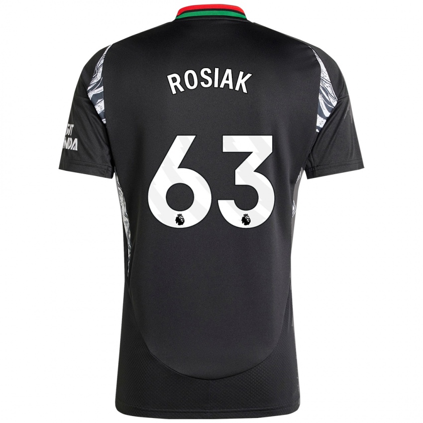 Niño Camiseta Michal Rosiak #63 Negro 2ª Equipación 2024/25 La Camisa México