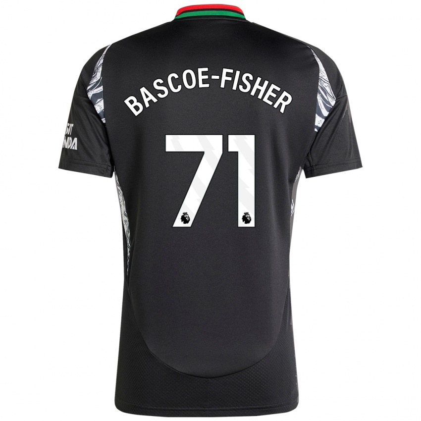 Niño Camiseta Jakai Bascoe-Fisher #71 Negro 2ª Equipación 2024/25 La Camisa México