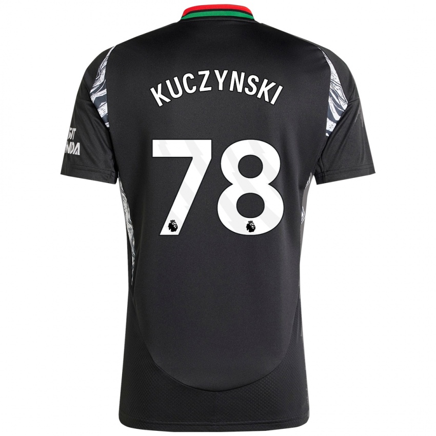 Niño Camiseta Max Kuczynski #78 Negro 2ª Equipación 2024/25 La Camisa México