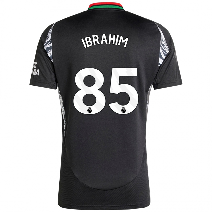 Niño Camiseta Ife Ibrahim #85 Negro 2ª Equipación 2024/25 La Camisa México