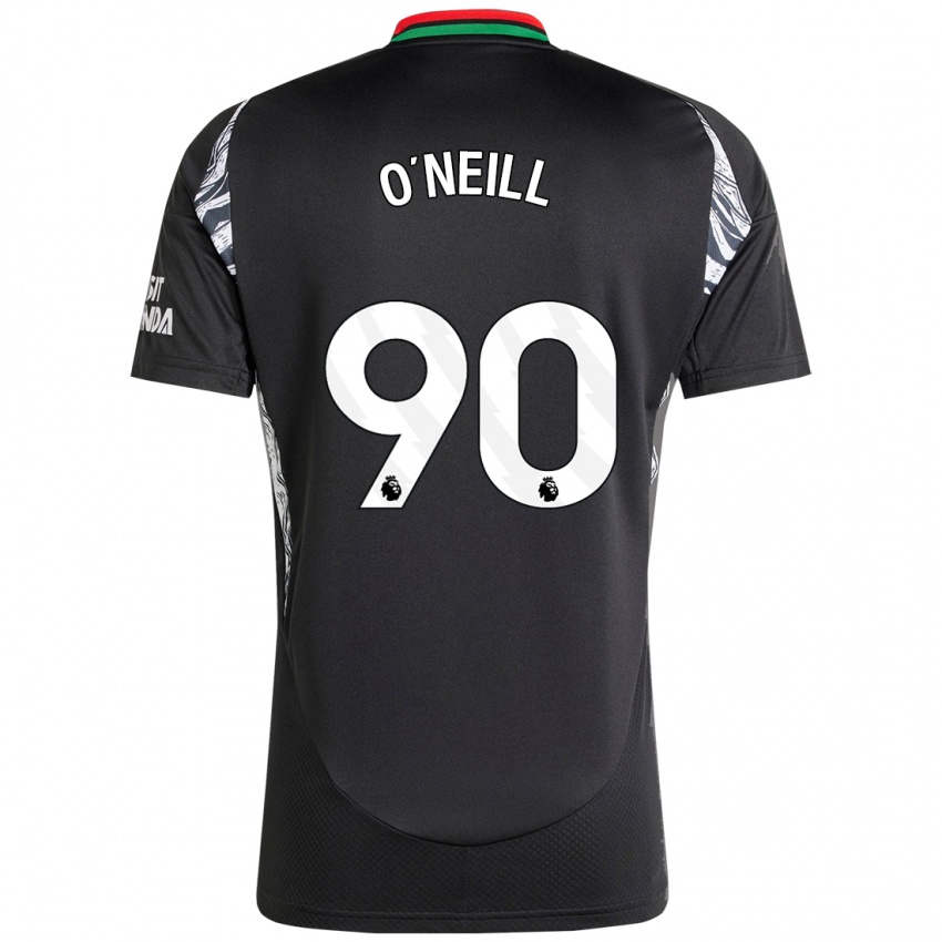 Niño Camiseta Ceadach O'neill #90 Negro 2ª Equipación 2024/25 La Camisa México