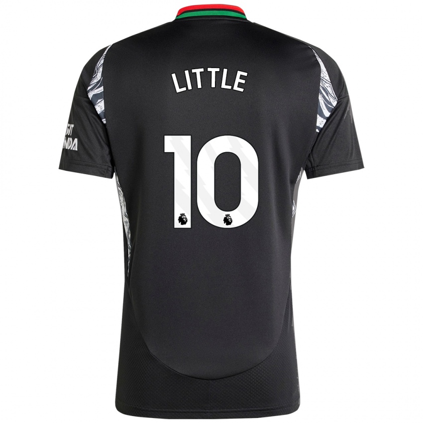 Niño Camiseta Kim Little #10 Negro 2ª Equipación 2024/25 La Camisa México