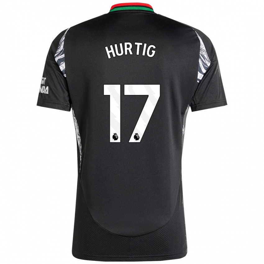 Niño Camiseta Lina Hurtig #17 Negro 2ª Equipación 2024/25 La Camisa México