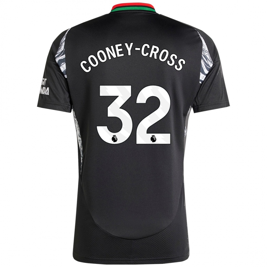 Niño Camiseta Kyra Cooney-Cross #32 Negro 2ª Equipación 2024/25 La Camisa México