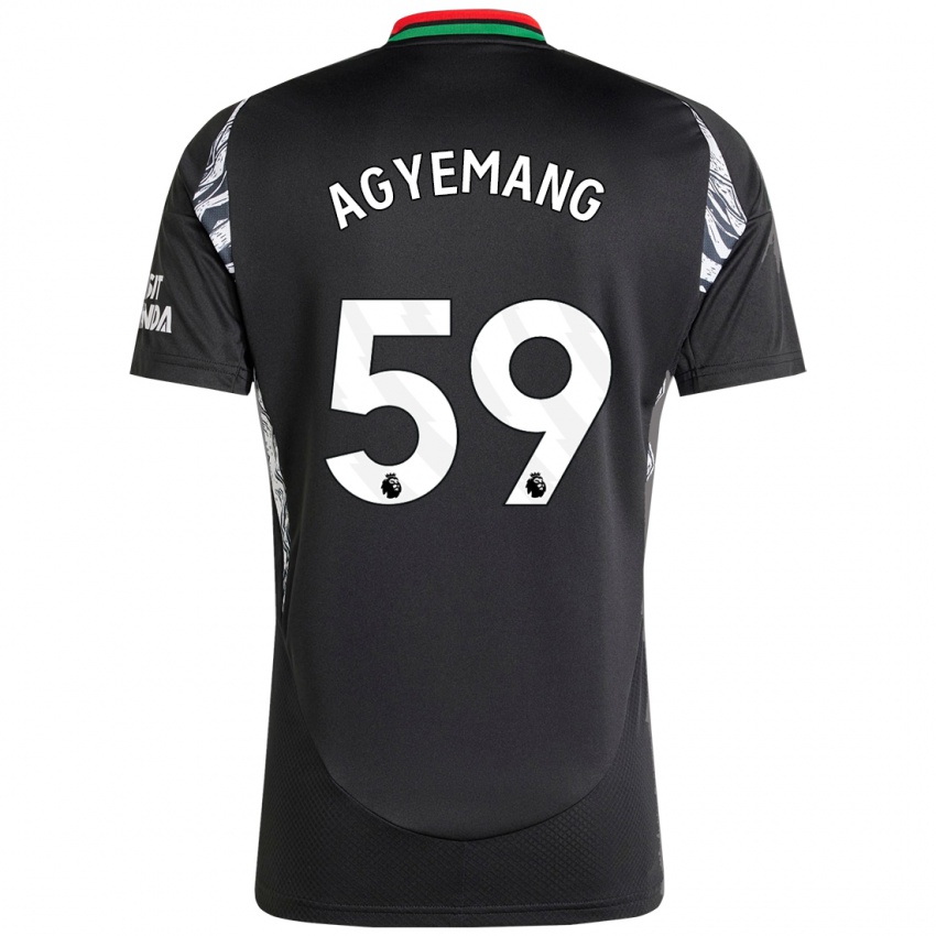 Niño Camiseta Michelle Agyemang #59 Negro 2ª Equipación 2024/25 La Camisa México