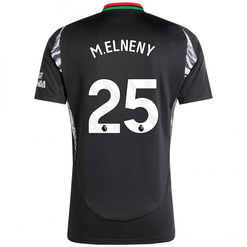 Niño Camiseta Mohamed Elneny #25 Negro 2ª Equipación 2024/25 La Camisa México