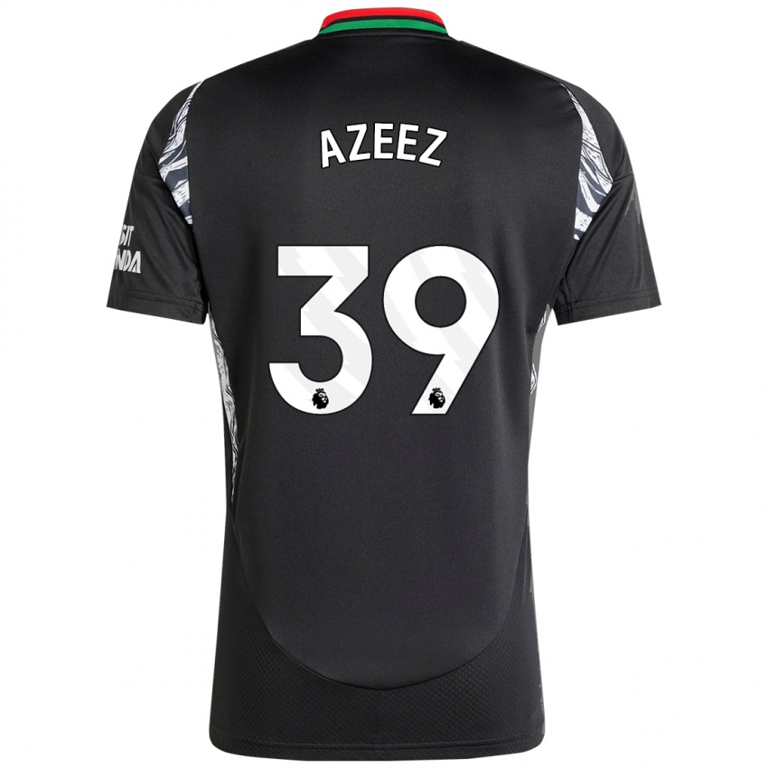 Niño Camiseta Miguel Azeez #39 Negro 2ª Equipación 2024/25 La Camisa México