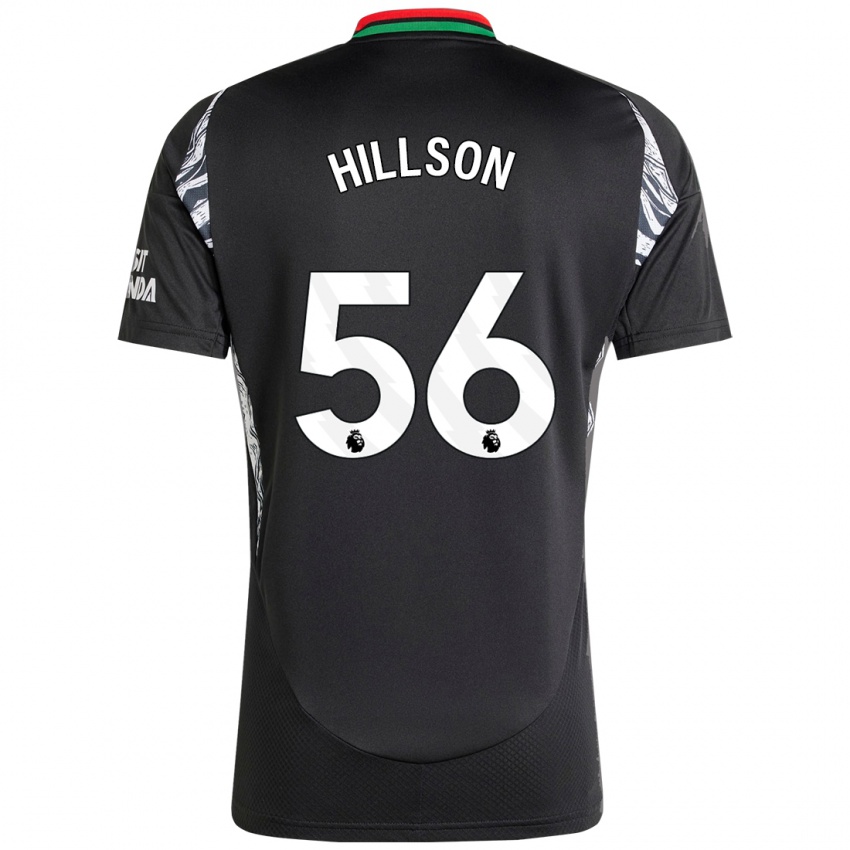 Niño Camiseta James Hillson #56 Negro 2ª Equipación 2024/25 La Camisa México