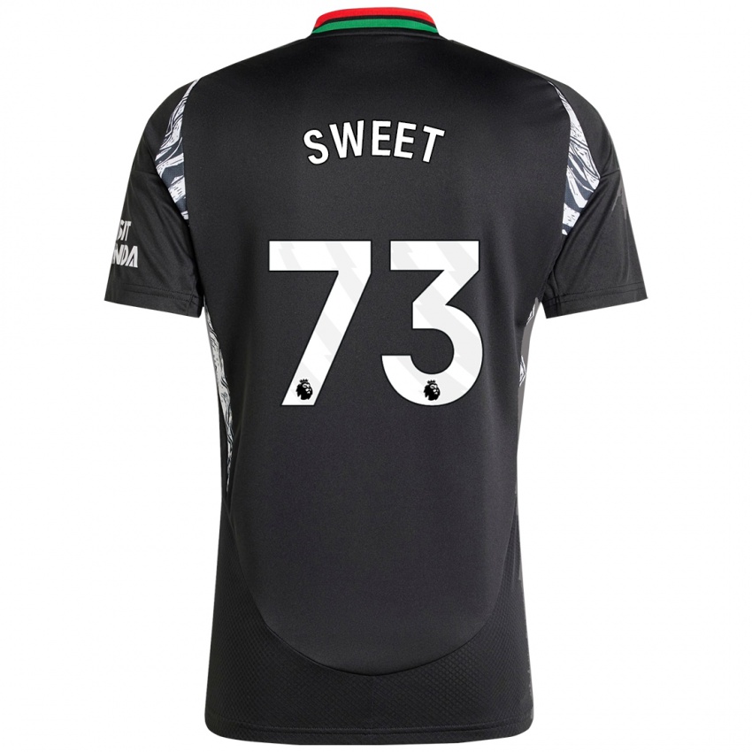 Niño Camiseta James Sweet #73 Negro 2ª Equipación 2024/25 La Camisa México