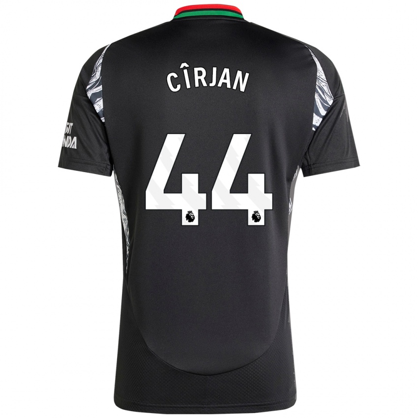 Niño Camiseta Catalin Cîrjan #44 Negro 2ª Equipación 2024/25 La Camisa México