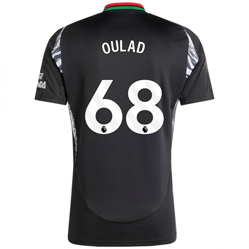 Niño Camiseta Salah-Eddine Oulad M'hand #68 Negro 2ª Equipación 2024/25 La Camisa México