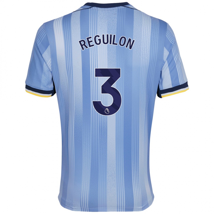 Niño Camiseta Sergio Reguilon #3 Azul Claro 2ª Equipación 2024/25 La Camisa México