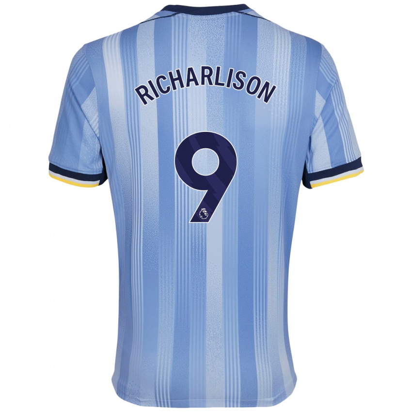 Niño Camiseta Richarlison #9 Azul Claro 2ª Equipación 2024/25 La Camisa México