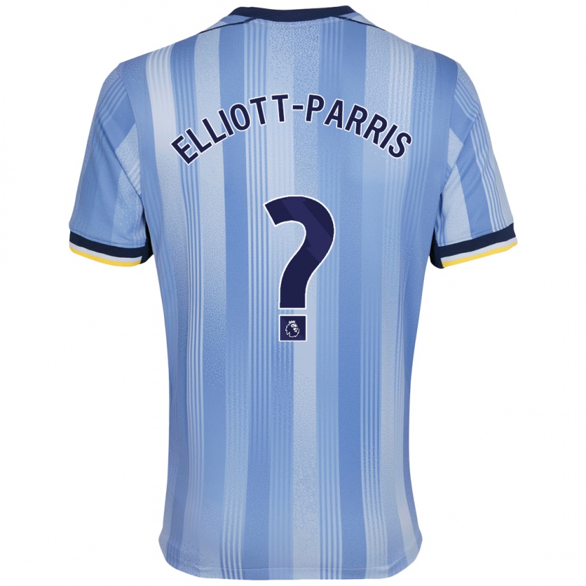 Niño Camiseta Reiss Elliott-Parris #0 Azul Claro 2ª Equipación 2024/25 La Camisa México