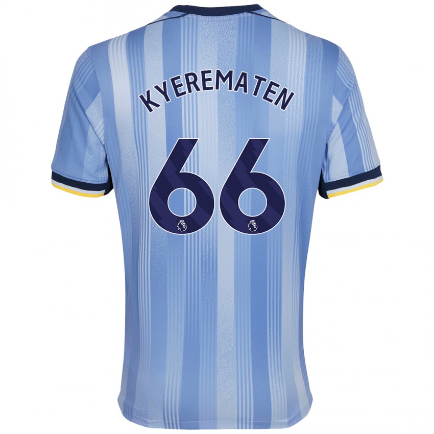 Niño Camiseta Rio Kyerematen #66 Azul Claro 2ª Equipación 2024/25 La Camisa México