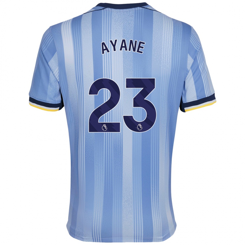 Niño Camiseta Rosella Ayane #23 Azul Claro 2ª Equipación 2024/25 La Camisa México