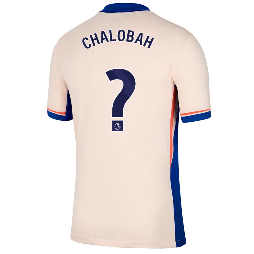 Niño Camiseta Trevoh Chalobah #0 Beige Claro 2ª Equipación 2024/25 La Camisa México