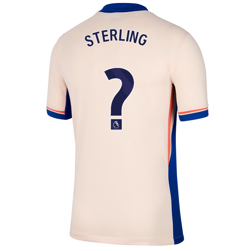 Niño Camiseta Raheem Sterling #0 Beige Claro 2ª Equipación 2024/25 La Camisa México