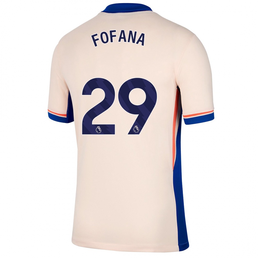 Niño Camiseta Wesley Fofana #29 Beige Claro 2ª Equipación 2024/25 La Camisa México