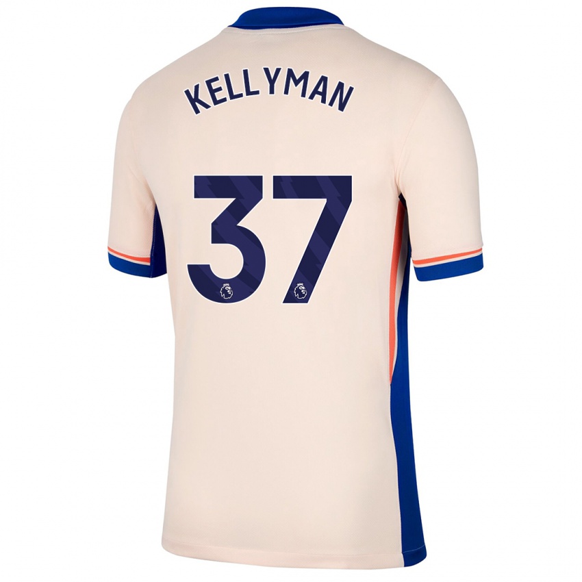 Niño Camiseta Omari Kellyman #37 Beige Claro 2ª Equipación 2024/25 La Camisa México