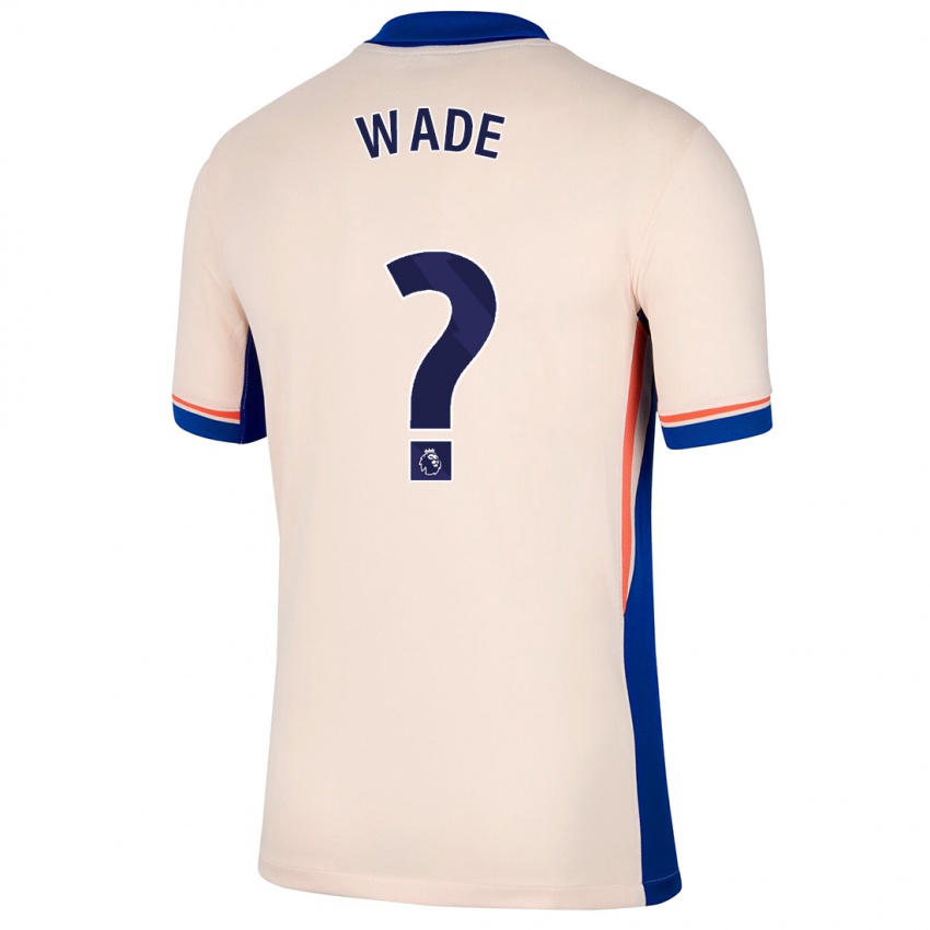 Niño Camiseta Shaun Wade #0 Beige Claro 2ª Equipación 2024/25 La Camisa México