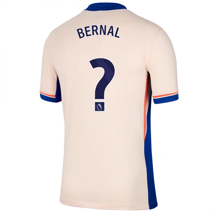 Niño Camiseta Freddy Bernal #0 Beige Claro 2ª Equipación 2024/25 La Camisa México