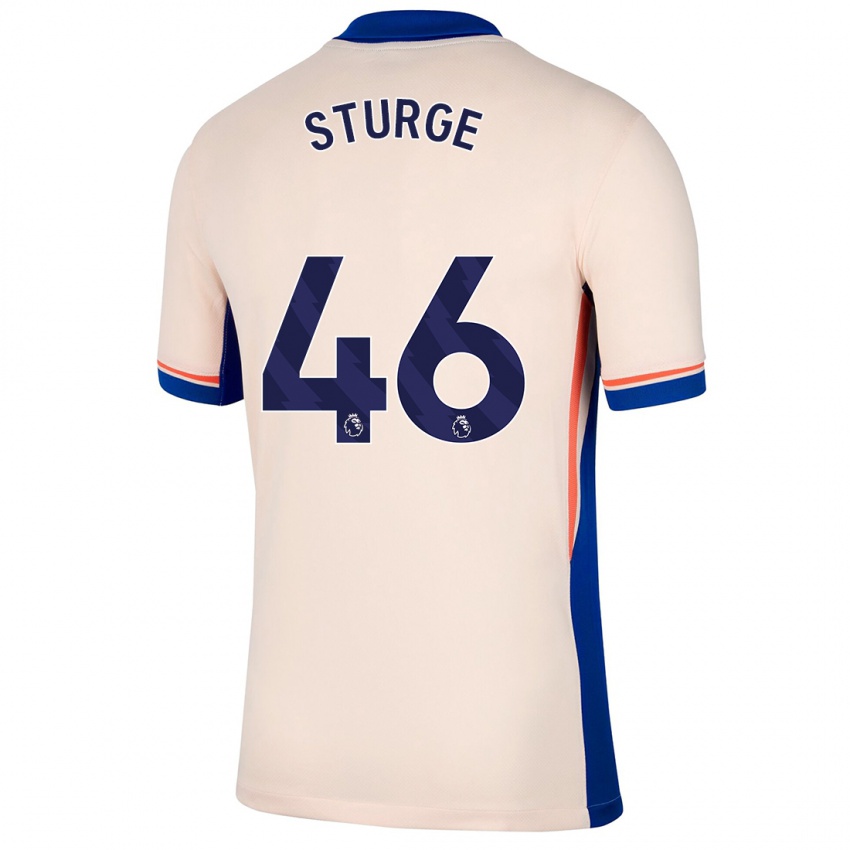 Niño Camiseta Zak Sturge #46 Beige Claro 2ª Equipación 2024/25 La Camisa México