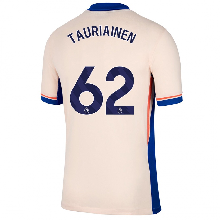 Niño Camiseta Jimi Tauriainen #62 Beige Claro 2ª Equipación 2024/25 La Camisa México