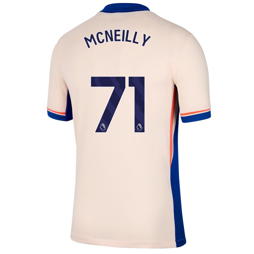 Niño Camiseta Donnell Mcneilly #71 Beige Claro 2ª Equipación 2024/25 La Camisa México