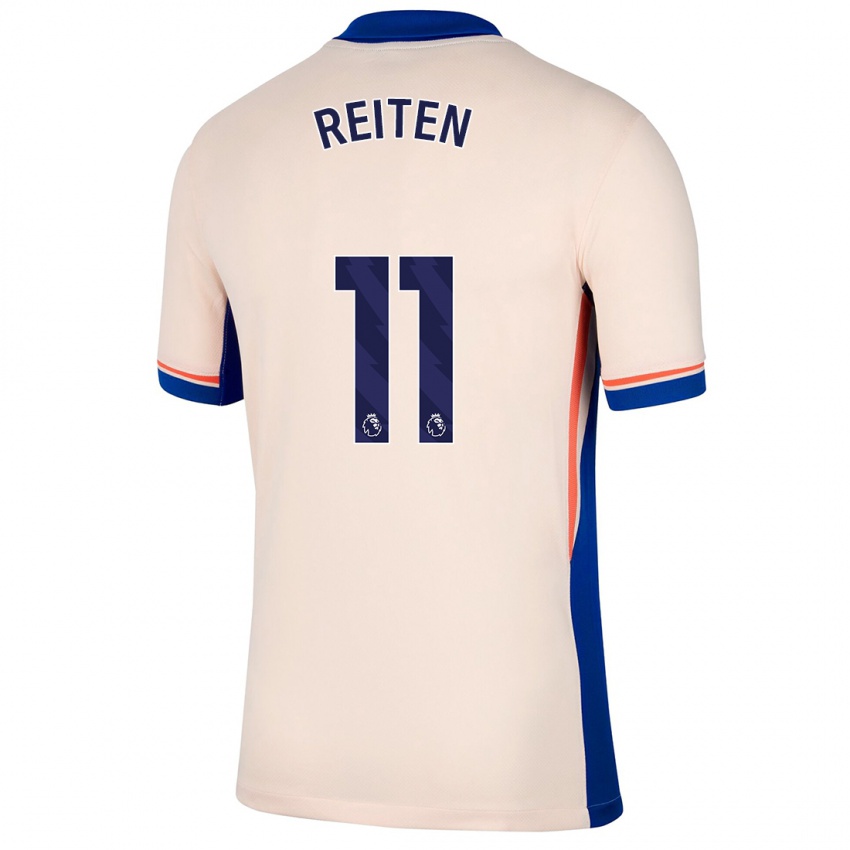 Niño Camiseta Guro Reiten #11 Beige Claro 2ª Equipación 2024/25 La Camisa México